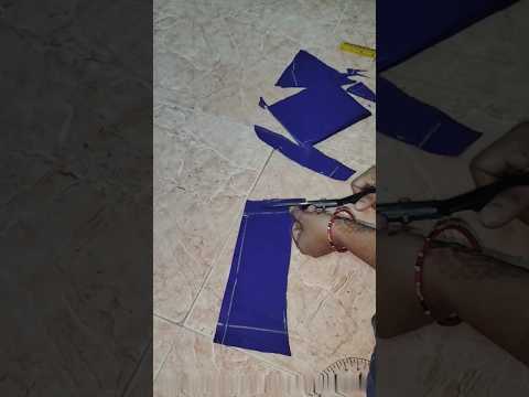 blouse patti (belt) cutting tutorial video #blousecutting #blouse