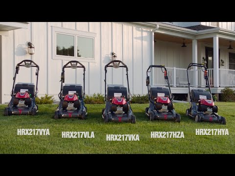 Honda HRX Series: The Ultimate Mowing Machines.