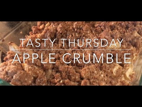 Apple crumble - A Tasty Thursday video