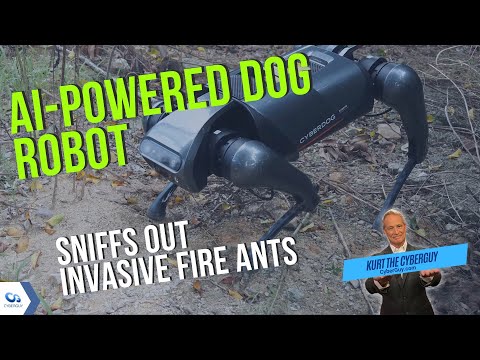 AI-powered dog robot sniffs out invasive fire ants | Kurt the CyberGuy