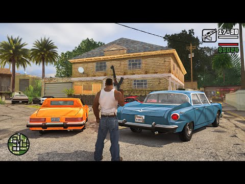 GTA San Andreas Remake - The REAL Definitive Edition Gameplay.. Rockstar, Why You Can't DO BETTER?