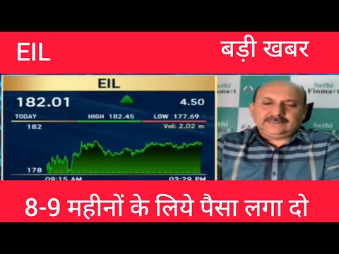 Engineers India Share Latest News, Engineers india share chart analysis, Stock to Buy Now