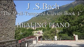 【癒し,作業用BGM】J.S.バッハ「平均律クラヴィーア曲集　第１巻」　J.S.Bach  The Well-Tempered Clavier Book1　SHUMPEI演奏