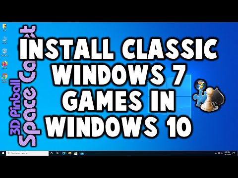 How to Install the Classic Windows 7 Games in Windows 10 | Bonus! Classic 3D Pinball