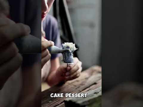 112-n the extremely hot weather, frame a cool #desset #cake #food #shorts