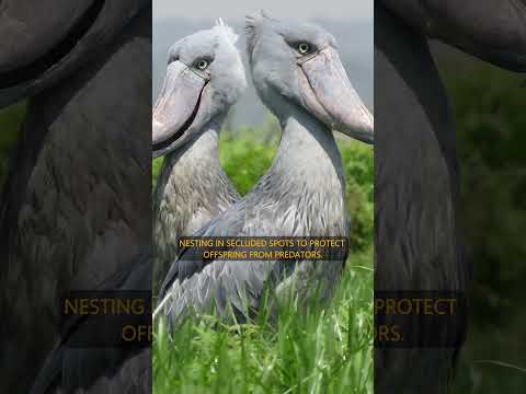 Is This Bird a Real-Life Pterosaur? #shorts #animals #birds #history #science #shoebill #nature