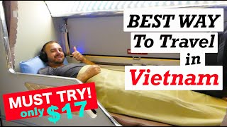 Best Cheap VietNam Travel: VIP Sleeper Bus (NOT regular sleeping bus) #travelvietnam #sleeperbus