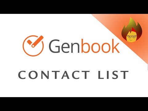 CONTACT List - How to add? | GENBOOK