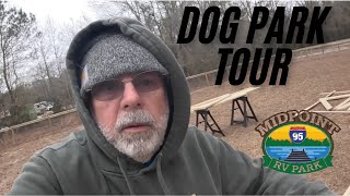 DOG PARK TOUR: MidPoint I-95 RV Park - New Dog Park