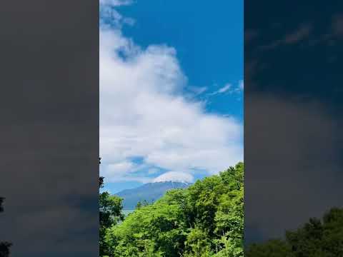 2022/6/12 am9:13-10:20 #mtfuji #timelapse #clouds #富士山 #雲 #山中湖 #山中湖村 @bokuchamame