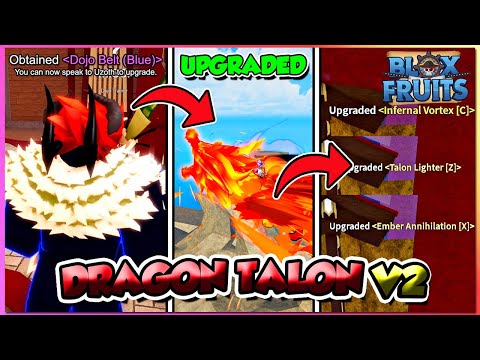 How To Get Dragon Talon V2 Fast + Full Guide In Blox Fruits Update 24