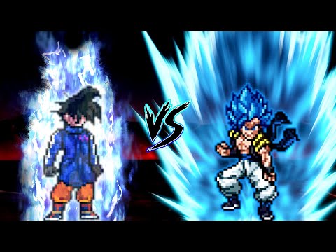 Goku TB V2 (New) VS Gogeta V3.5 (all form) in Jump Force Mugen