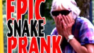 Epic Snake Prank