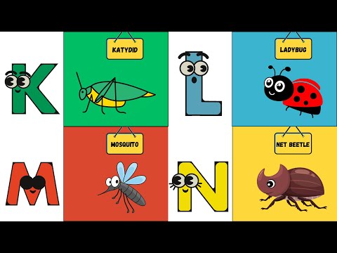 ABC Insect Song 🐜 | Insects A to Z for Kids | UZR Learning | #abcd #kids