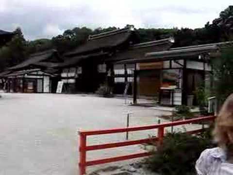 Elizabeth and Dad in Japan #5 - Shimogamo jinja