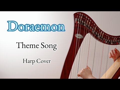 Doraemon No Uta - Doraemon Theme Song (Harp Cover)