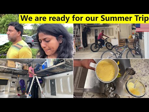 பொட்டி எல்லாம் எடுத்து ஒரு வழியா TRIP கிளம்பியாச்சு~ Ready for Summer vacation~ Family Traveler VLOG