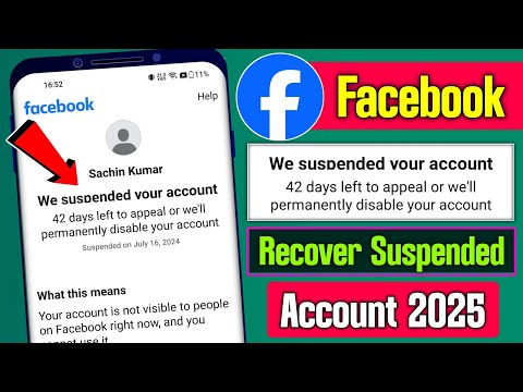 We suspended your account facebook 180 days left | We Suspended Your Account Problem | Facebook Id