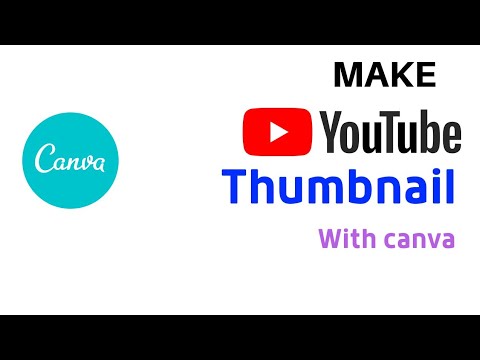 How to make a thumbnail using canva - thumbnail tuturial