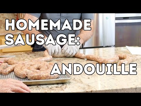 Homemade Sausage: Andouille