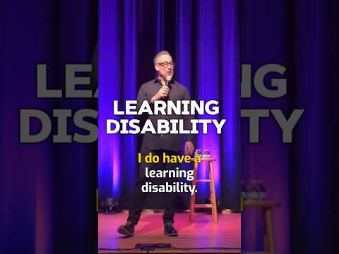 Learning Disabilities - #Shorts #Standup #Funny #learning