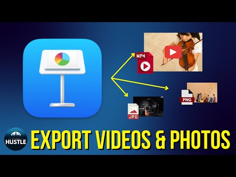 How to Save Video & Photo Files From a Keynote Presentation