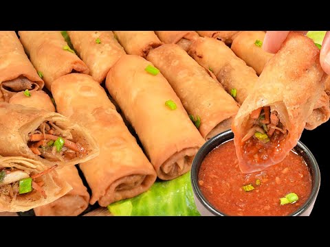 पार्टी हो या बर्थडे, वेज स्प्रिंग रोल की येह रेसिपी होती है हमेशा हिट | Veg Spring Roll Sheets