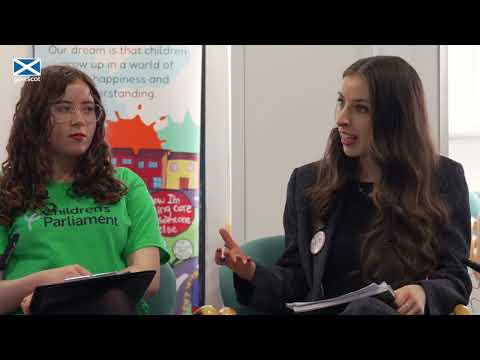 First Minister holds meeting with the Scottish Youth and Children's Parliament