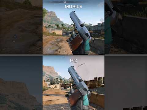 Delta Force Mobile vs PC Comparison