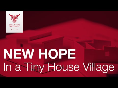 New Hope in a Tiny House Village