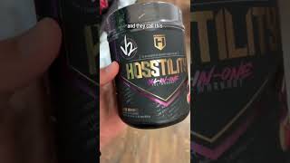 Hosstile Supplements Sam Sulek Preworkout #samsulek #hosstilesupps #preworkout