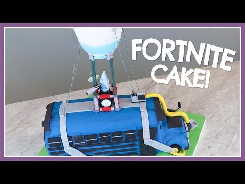 Fortnite Battle Bus Cake | Renee Conner