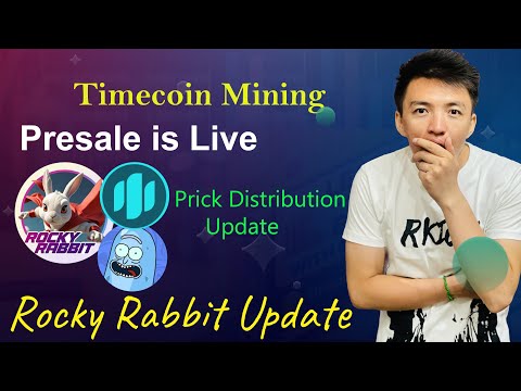 Timecoin Mining Presale is Live | Prick Mining Distribution Update | Rocky Rabbit Mining Update