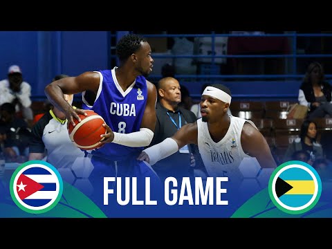 Cuba v Bahamas | Full Basketball Game | FIBA AmeriCup 2025 Qualifiers