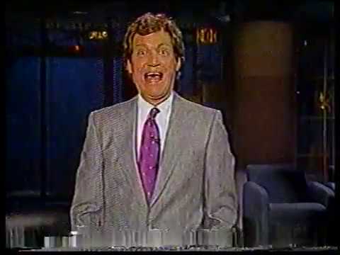 David Letterman -  Monologue, Top 10, & Flunky The Clown Intherview