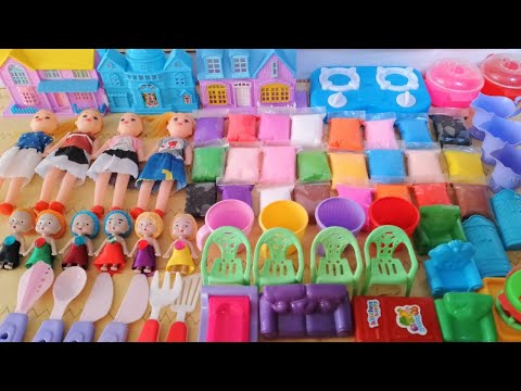 Minutes Satisfying With Unboxing Hello Kitty Sanrio Kitchen Set | Tiny Cute Kitchen Set Review Toys