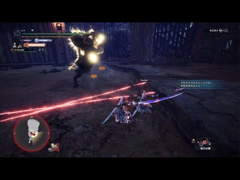 [MHW:IB]君はゴールデントロフィー　冰気錬成太刀　ペア　03'45"16