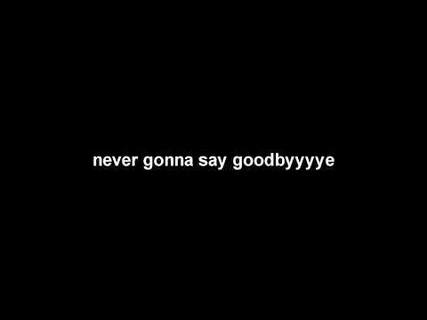 never gonna say goodbye (30/65)