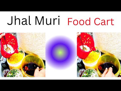 WOw!! Small Jhal Muri Making & Selling | Bangladeshi Street Food