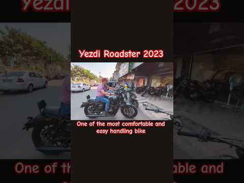 Yezdi Roadster 2023.. One of the most comfortable and easy handling bike #yezdi #yezdiroadster