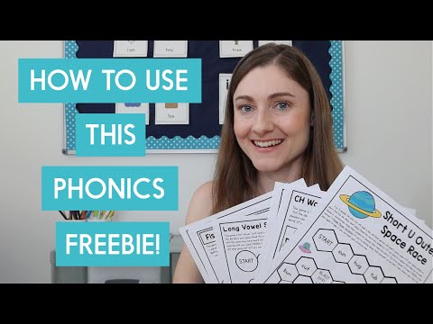 How to Use My Favorite (Free!) Phonics Resource for Independent Practice