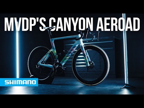 Mathieu van der Poel's Canyon Aeroad world champion edition Dream Build | SHIMANO