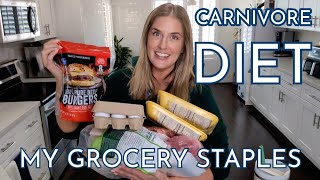 Carnivore Grocery Haul for Beginners: My Weekly Grocery Staples