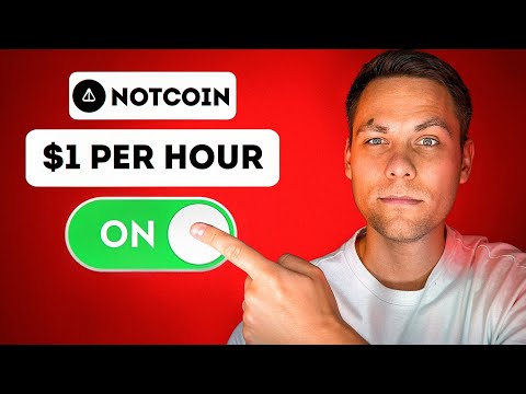 Earn $1 every hour (Notcoin guide for beginners)