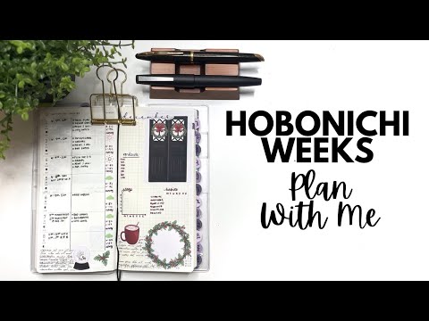 HOBONICHI WEEKS // Plan With Me // Dec 2-8, 2024