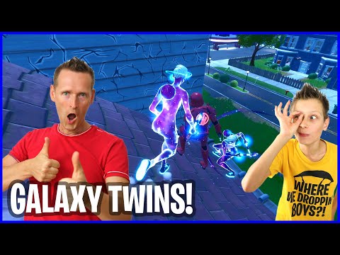 GALAXY TWINS WITH RONALDOMG!