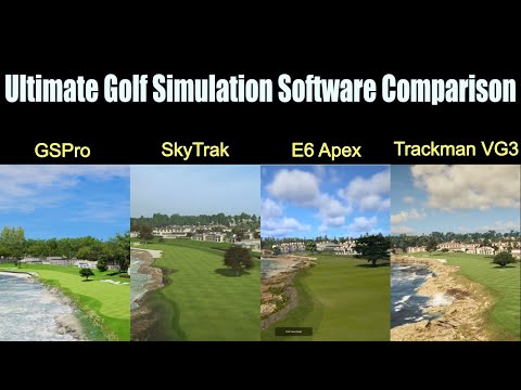 The Ultimate Golf Simulator Software Comparison!