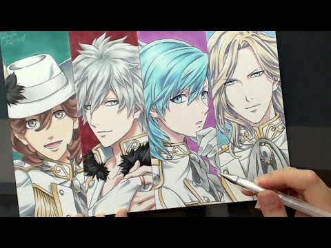 Speed Drawing - QUARTET★NIGHT (Uta no Prince-sama! うたの☆プリンスさまっ♪)