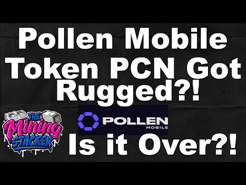 Helium Network Competitor Pollen Mobile Rugged Their Native Token PCN?! Is This DeWi Project over?!