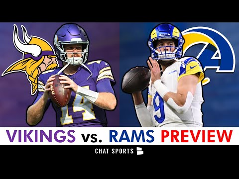 Minnesota Vikings vs. Los Angeles Rams Preview, Analysis & Prediction | NFL Wild Card Weekend